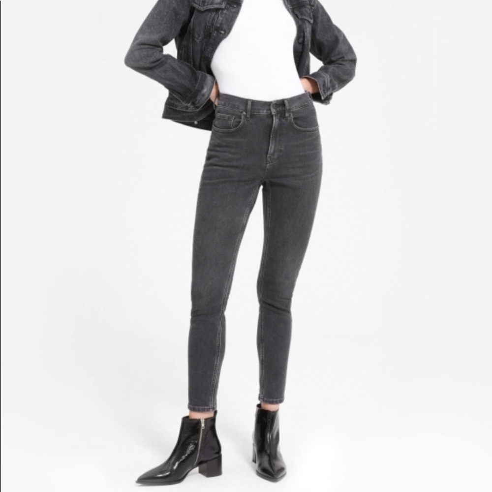 Everlane high rise jean